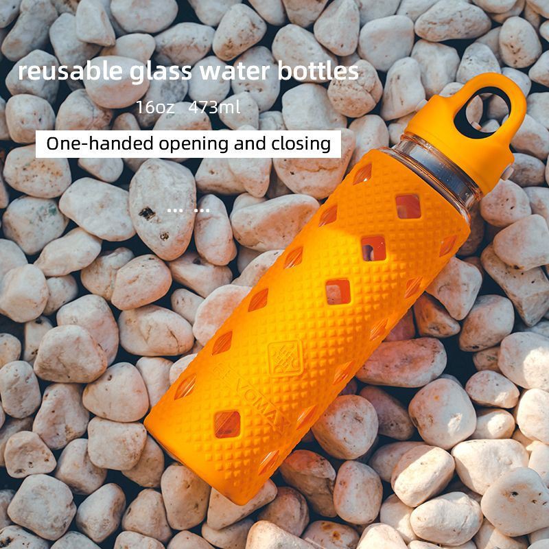 Reusable Glass Water Bottles