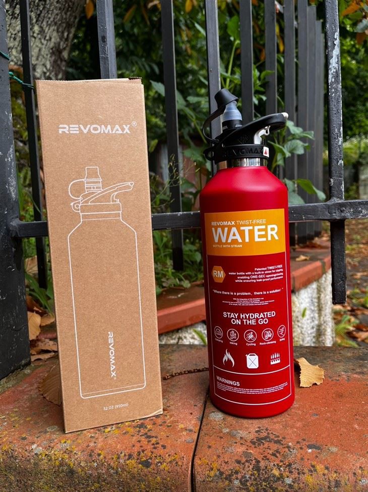 Straw Lid Compatible With RevoMax Flask